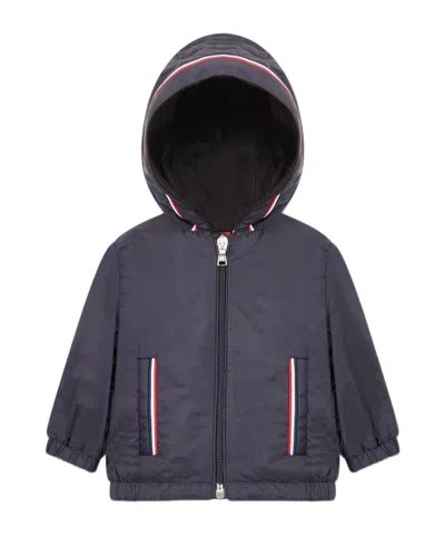 Moncler Granduc Hooded Jacket In Blue
