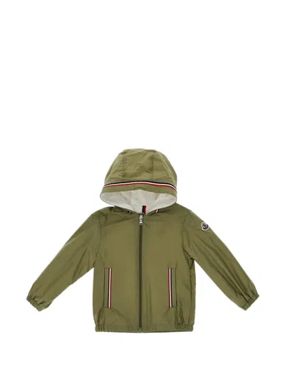 Moncler Babies' Granduc Hooded Jacket In Green