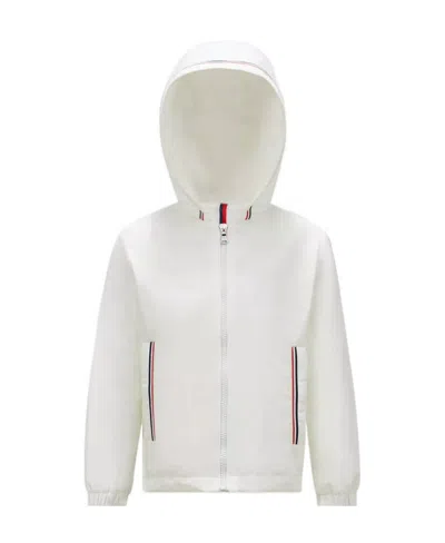 Moncler Granduc Hooded Jacket In White