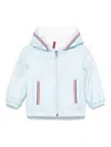 Moncler Kids' Granduc Hooded Jacket In Blue