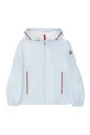 Moncler Kids' Granduc Hooded Jacket In Light Blue