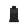 Moncler Doudoune Sans Manches À Matelassage Diagonal Granes In Black