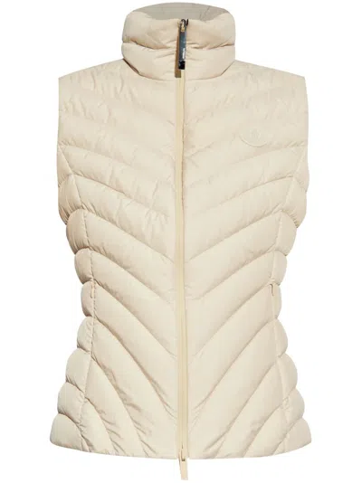 Moncler Granes Gilet In Neutrals
