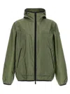 Moncler 'granier' Raincoat With Hood And Pockets