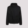 Moncler Polset Hooded Short Down Jacket, Men, Black, Size: 6 In Black