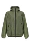 Moncler 'granier' Raincoat With Hood And Pockets