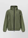 Moncler 'granier' Raincoat With Hood And Pockets