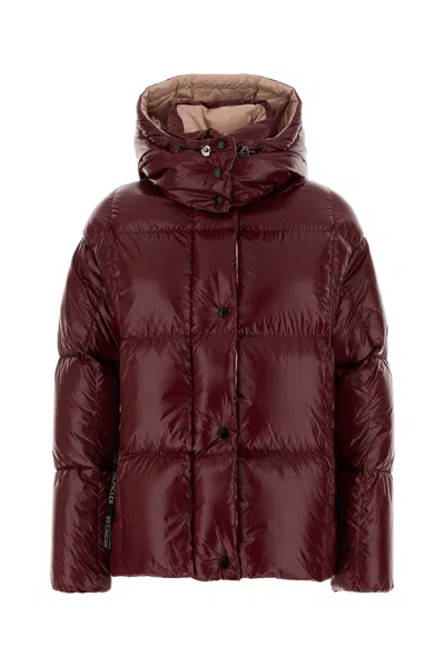 Moncler Grape Nylon Parana Down Jacket In Purple