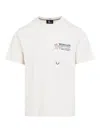 Moncler Short Sleeve Graphic T-shirt Pocket In White