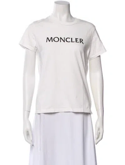 Pre-owned Moncler Graphic Print Crew Neck T-shirt In Multi
