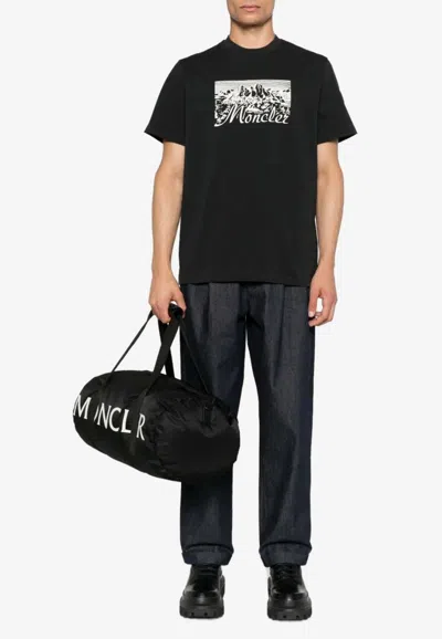 MONCLER GRAPHIC PRINT CREWNECK T-SHIRT