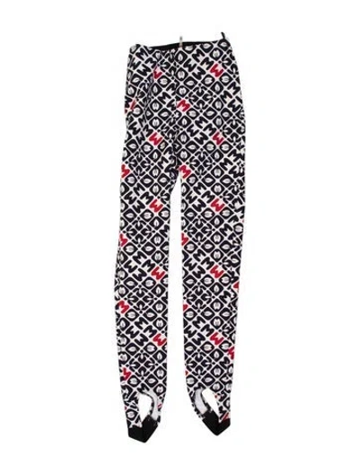 Pre-owned Moncler Graphic Print Pants In Multi