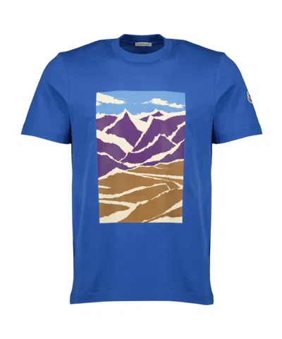 MONCLER GRAPHIC-PRINT SHORT-SLEEVE T-SHIRT