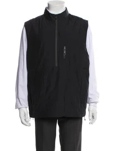 Pre-owned Moncler Graphic Print Vest In Blue