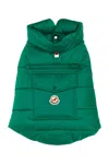Moncler Grass Green Nylon Dog Padded Jacket