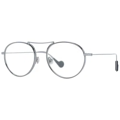 Moncler Mo-1044360 Metal Round-frame Sunglasses In Gray
