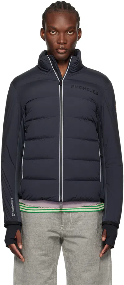 MONCLER GRAY POCOL MID LAYER DOWN JACKET