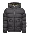 Moncler Grecois Hooded Quilted Jacket In Black