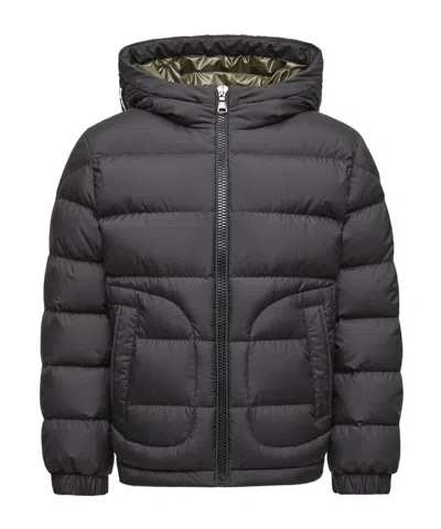 Moncler Grecois Hooded Quilted Jacket In Black
