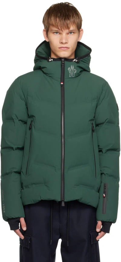 Moncler Green Arcesaz Down Jacket In 878 Green