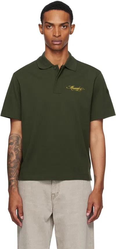Moncler Green Archivio Creativo Polo