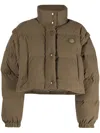 Moncler Long-sleeved Cotton Clothes In Green