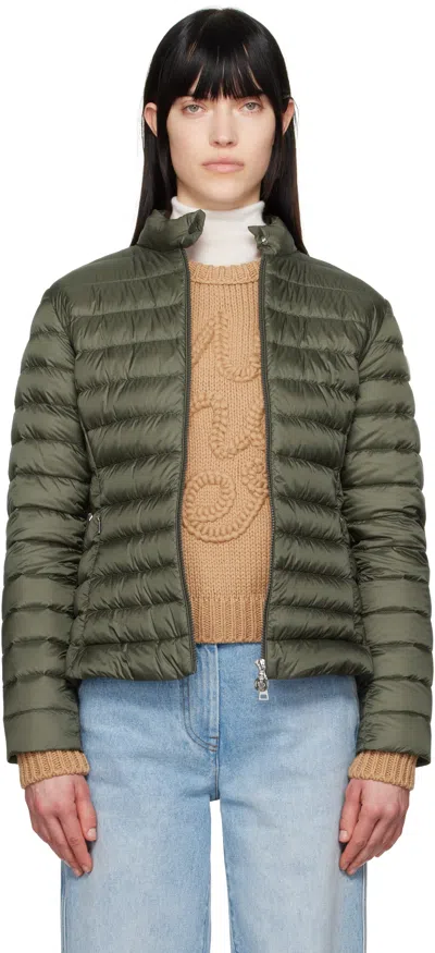 Moncler Green Igelle Short Down Jacket