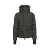 Moncler Green Kasanka Jacket In Black