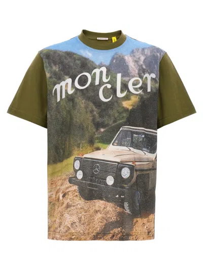 Moncler Green Logo T-shirt