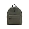 Moncler Pierrick Backpack Front Pocket Adjustable Straps Handle In Green