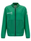 Moncler 7 Frgmt Ribbed Collar Windbreaker In Green