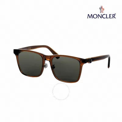 Moncler Green Sport Men's Sunglasses Ml0273-k 45n 57 In Brown / Green