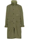 Moncler Steig Shell Jacket, Green, Size: 4 In Green