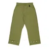 Moncler Green Technical Utility Pants In Green