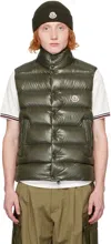 MONCLER GREEN TIBB DOWN VEST