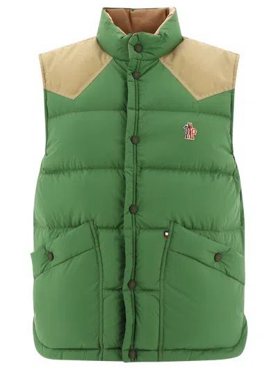 Moncler Green Vest Jacket For Men