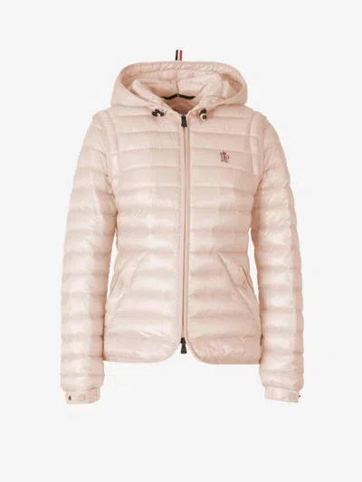 Moncler Grenoble 2 In 1 Quilted Jacket In Light Pink