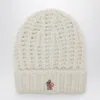 Moncler Grenoble Alpaca-blend Beanie In White