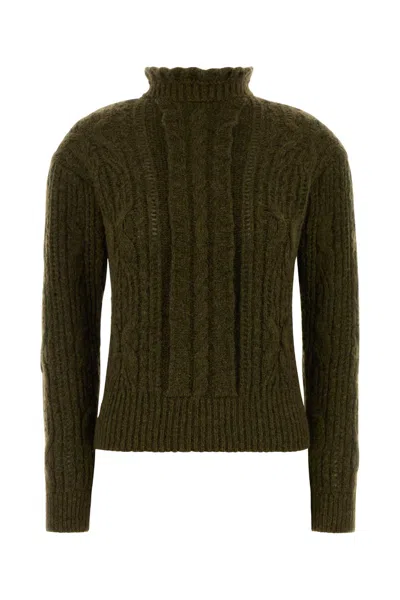 Moncler Grenoble Alpaca Blend Sweater In Multi