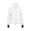 Moncler Anglin Padded Jacket With Logo-patch In White