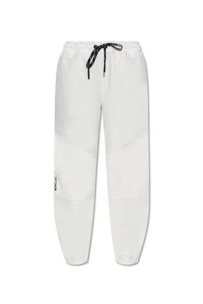 Moncler Apres Ski Panelled Drawstring Trousers In Beige