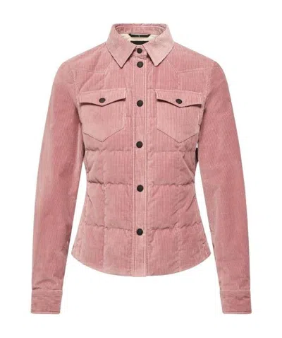 Moncler Grenoble Apres Ski Quilted Down Jacket In Transparent