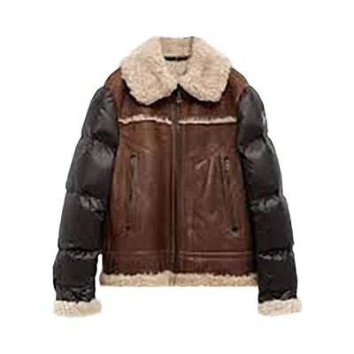 Pre-owned Moncler Grenoble Argens Bomber 'brown' | Men's Size 4