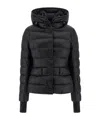 Moncler Grenoble Armoniques Button-up Down Jacket In Black