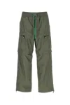 Moncler Grenoble Man Army Green  Grenoble Day-namic Cargo Pant In Green