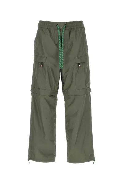 MONCLER MONCLER GRENOBLE ARMY GREEN MONCLER GRENOBLE DAY NAMIC CARGO PANT
