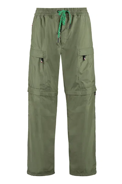 MONCLER MONCLER GRENOBLE ARMY GREEN MONCLER GRENOBLE DAY-NAMIC CARGO PANT