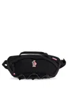 Moncler Water-repellent Belt Bag In Black