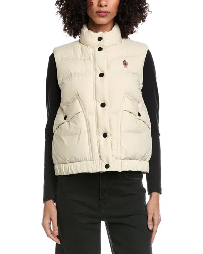 Moncler Grenoble Baise Down Vest In White