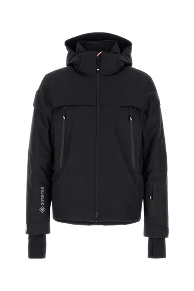 Moncler Grenoble Balmhorn Down Jacket In Quilted Polyester With Nylon Lining In Black